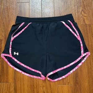 Under Armour Breast Cancer Awareness Athletic Shorts, Size Small